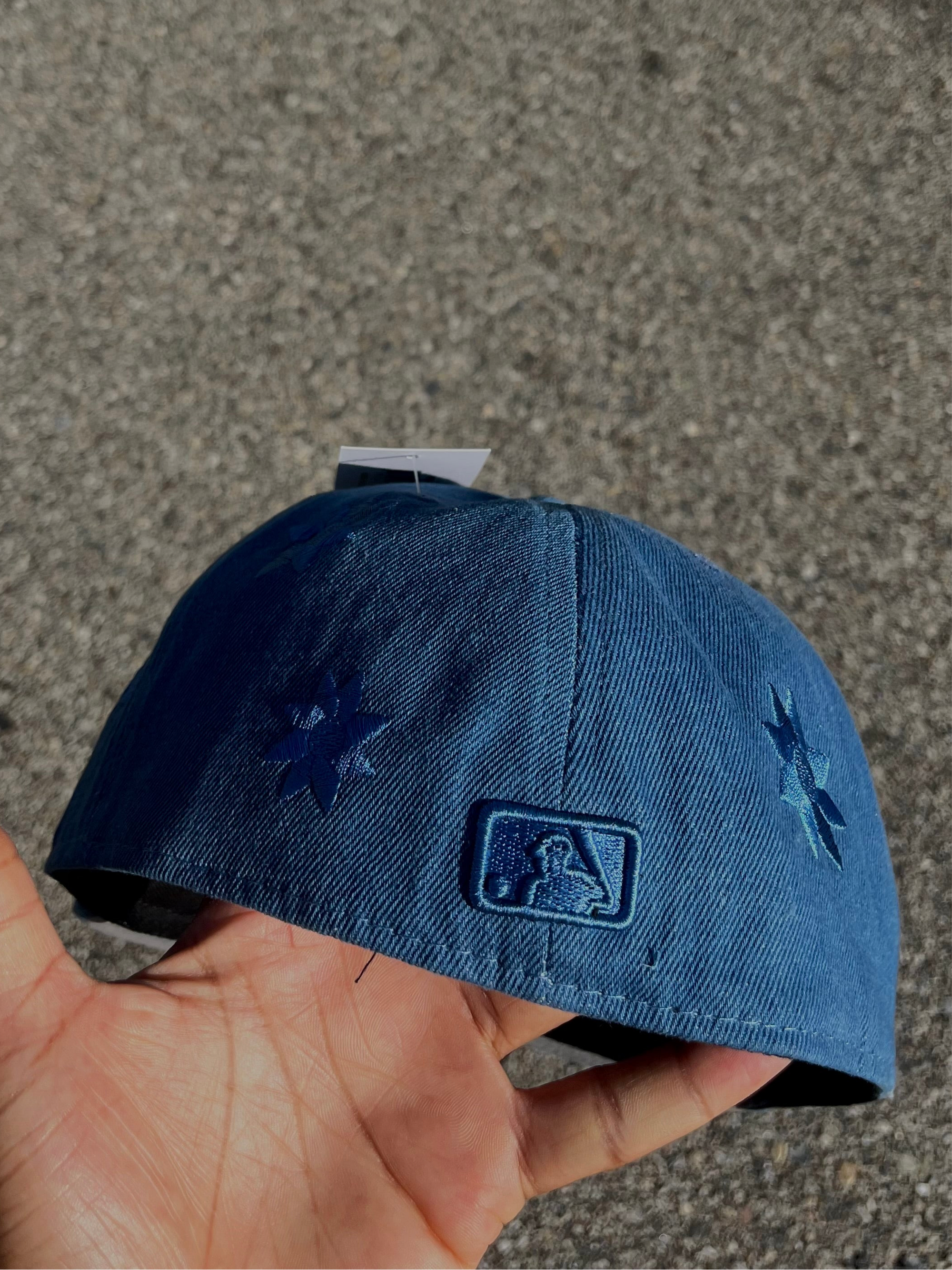 L.A. Blue Ripped Jeans Denim Hat