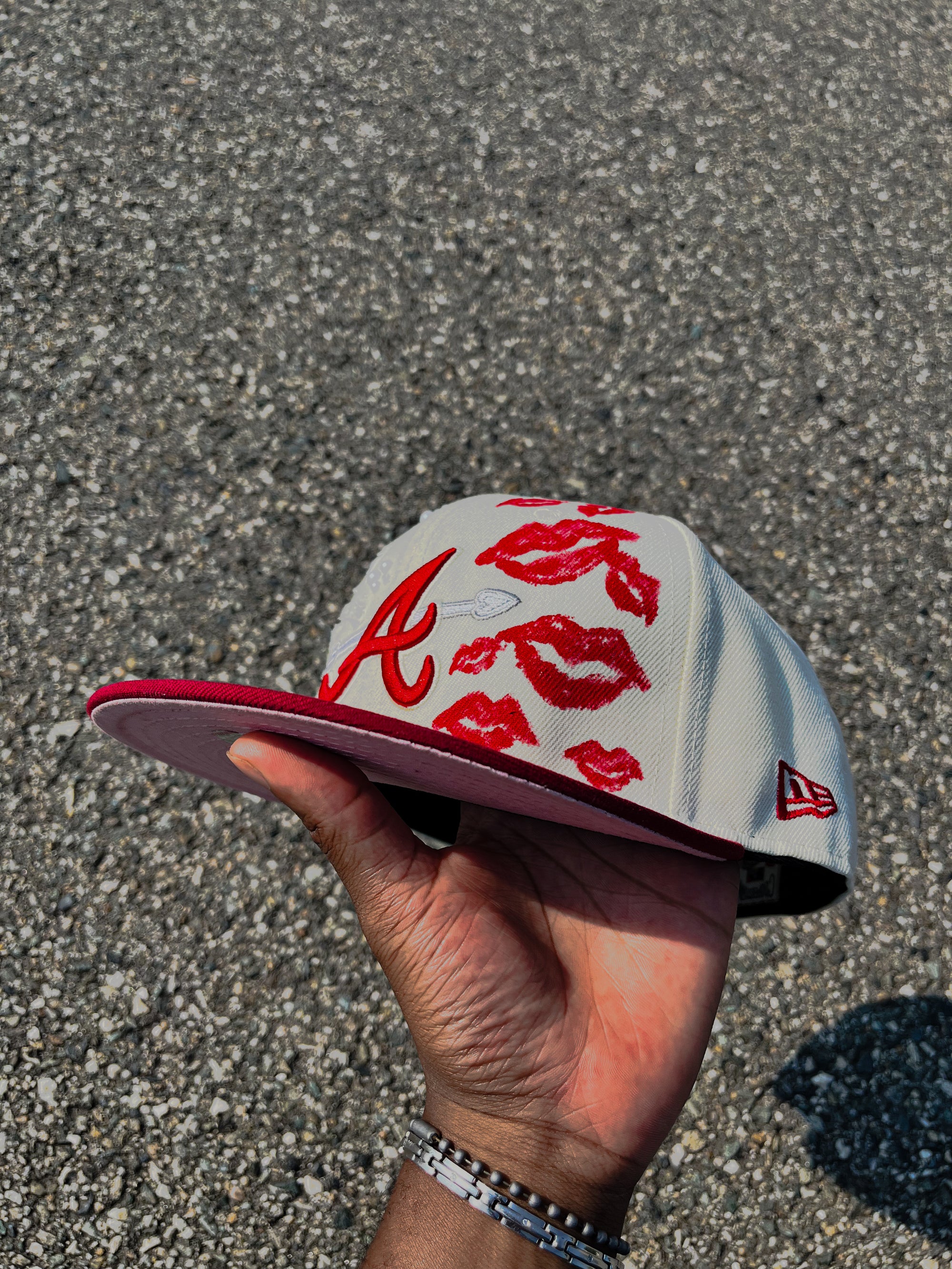 ATL. Kiss and Pearls Hat